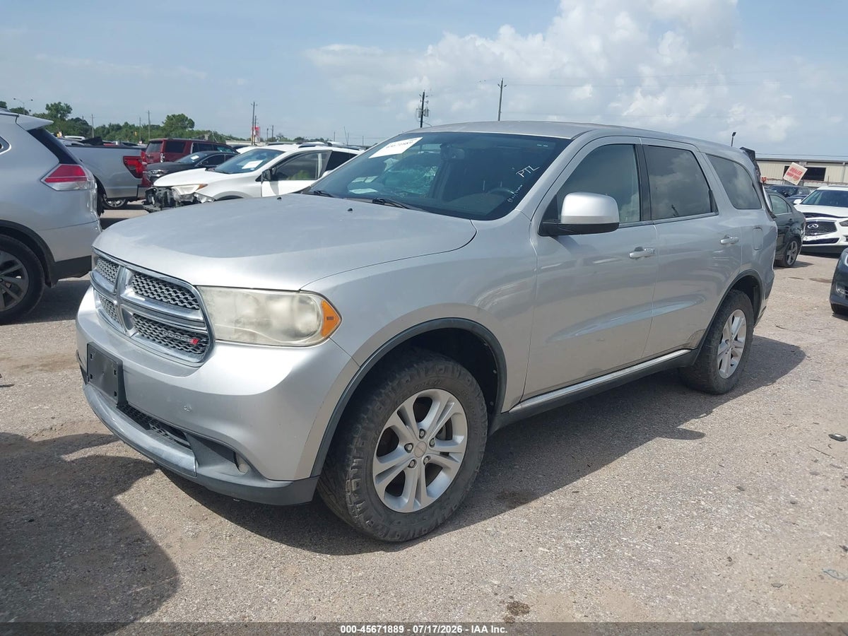 2013 DODGE DURANGO SXT — снимка 2