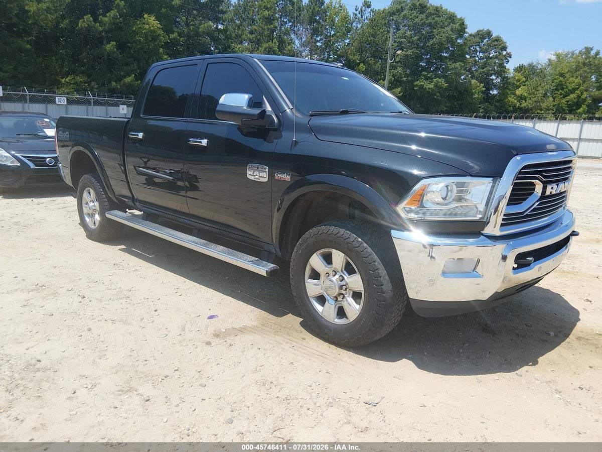 2018 RAM 2500 LONGHORN 4X4 6'4 BOX
