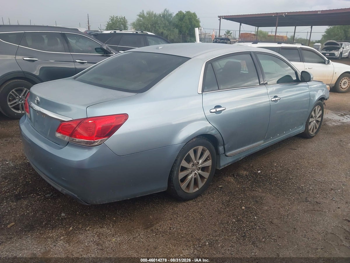 2011 TOYOTA AVALON LIMITED — снимка 4