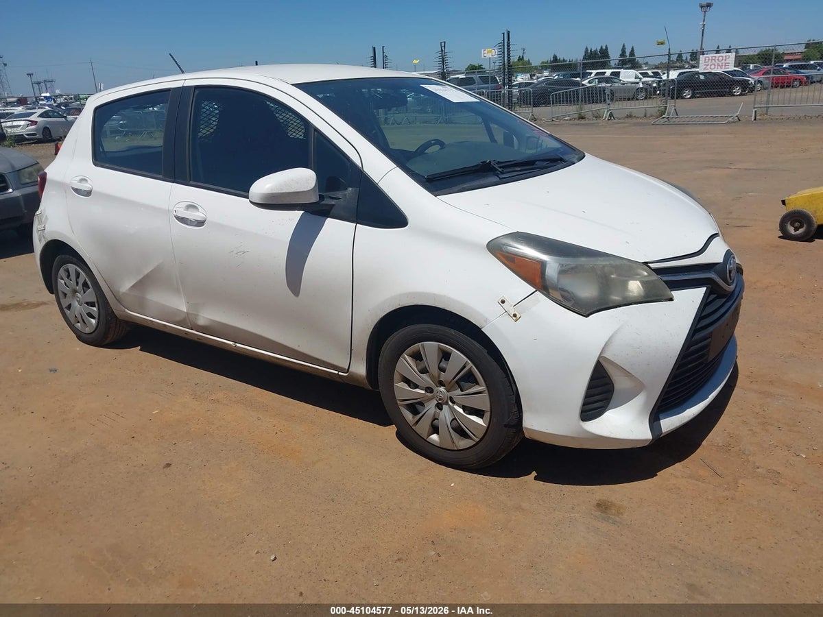 2016 TOYOTA YARIS L