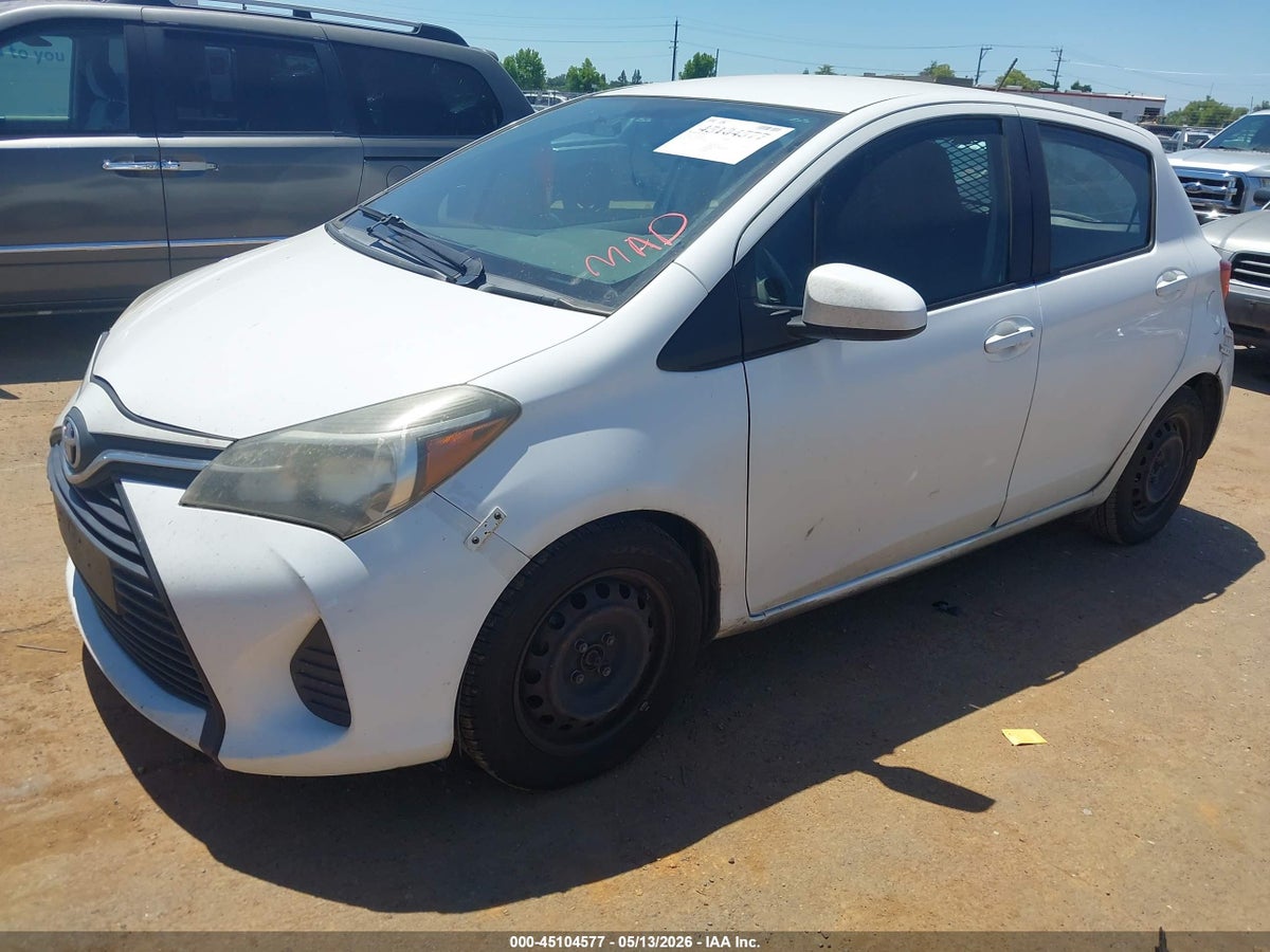 2016 TOYOTA YARIS L — снимка 2