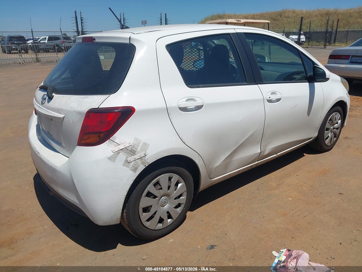 2016 TOYOTA YARIS L — снимка 4