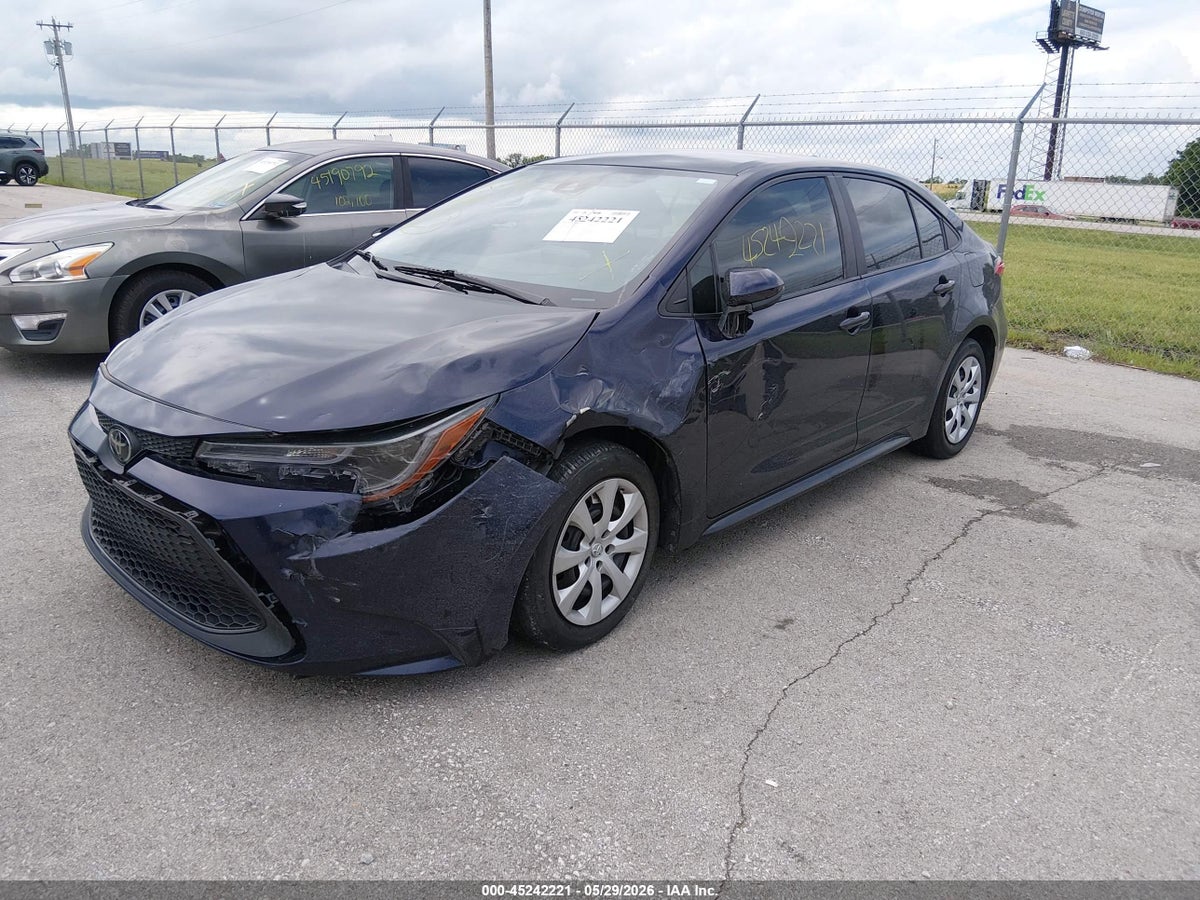 2022 TOYOTA COROLLA LE — снимка 2