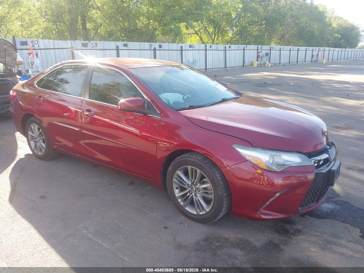 2017 TOYOTA CAMRY SE