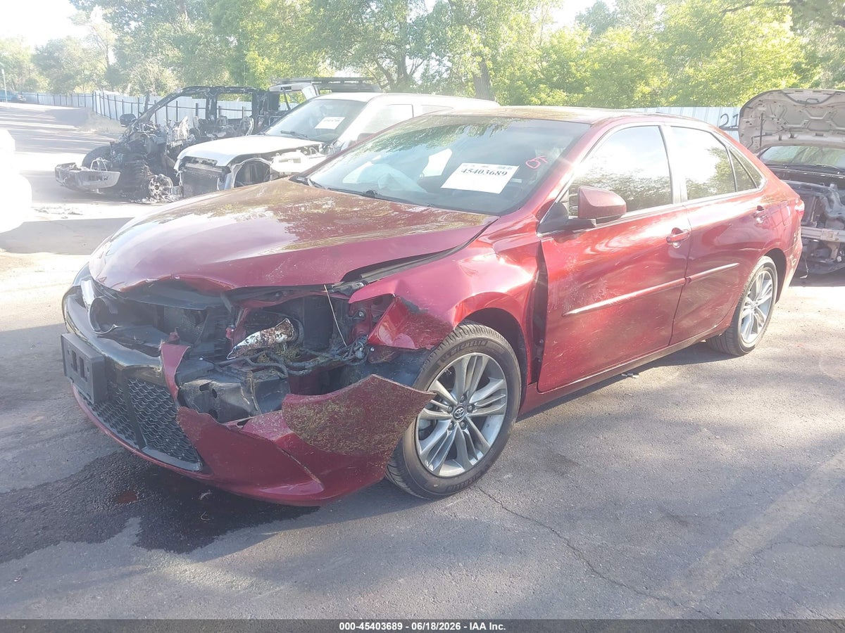 2017 TOYOTA CAMRY SE — снимка 2