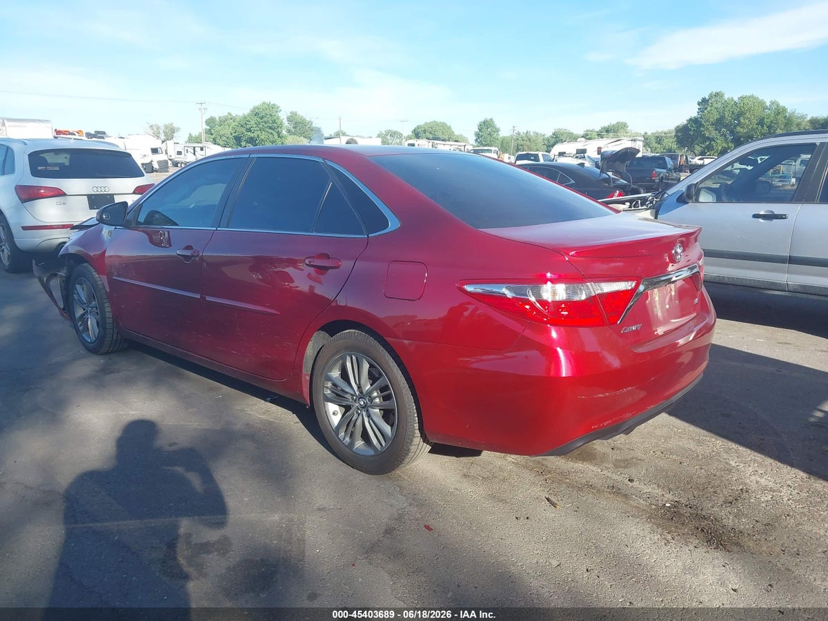 2017 TOYOTA CAMRY SE — снимка 3