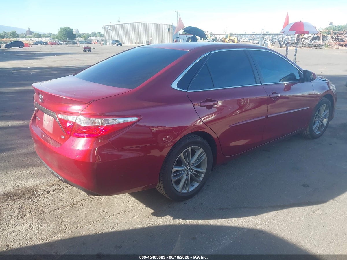 2017 TOYOTA CAMRY SE — снимка 4