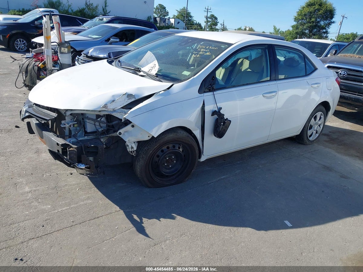 2017 TOYOTA COROLLA LE — снимка 2
