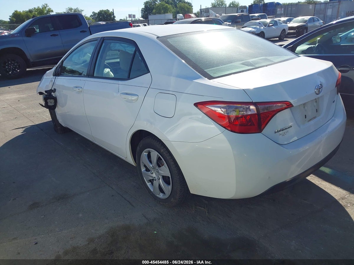 2017 TOYOTA COROLLA LE — снимка 3