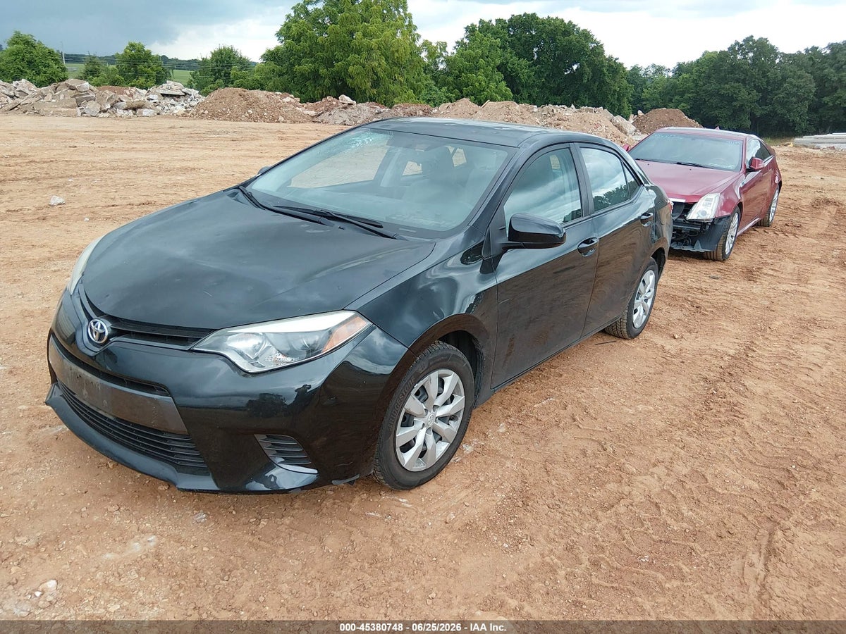 2016 TOYOTA COROLLA LE — снимка 2