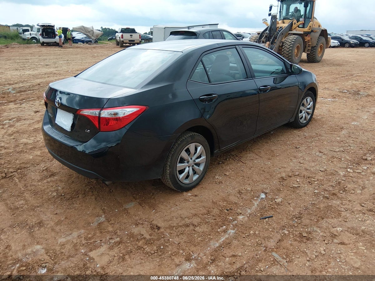 2016 TOYOTA COROLLA LE — снимка 4