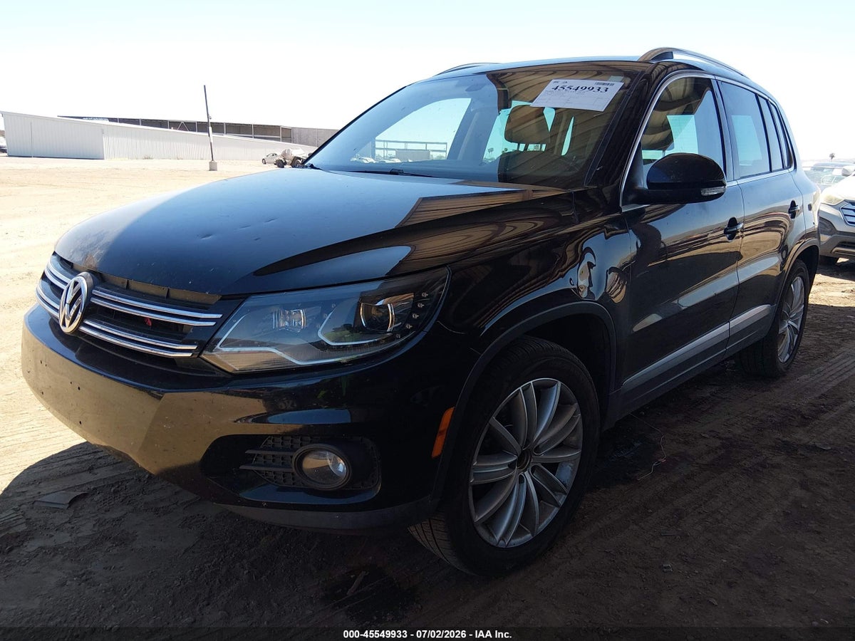 2016 VOLKSWAGEN TIGUAN SE — снимка 2