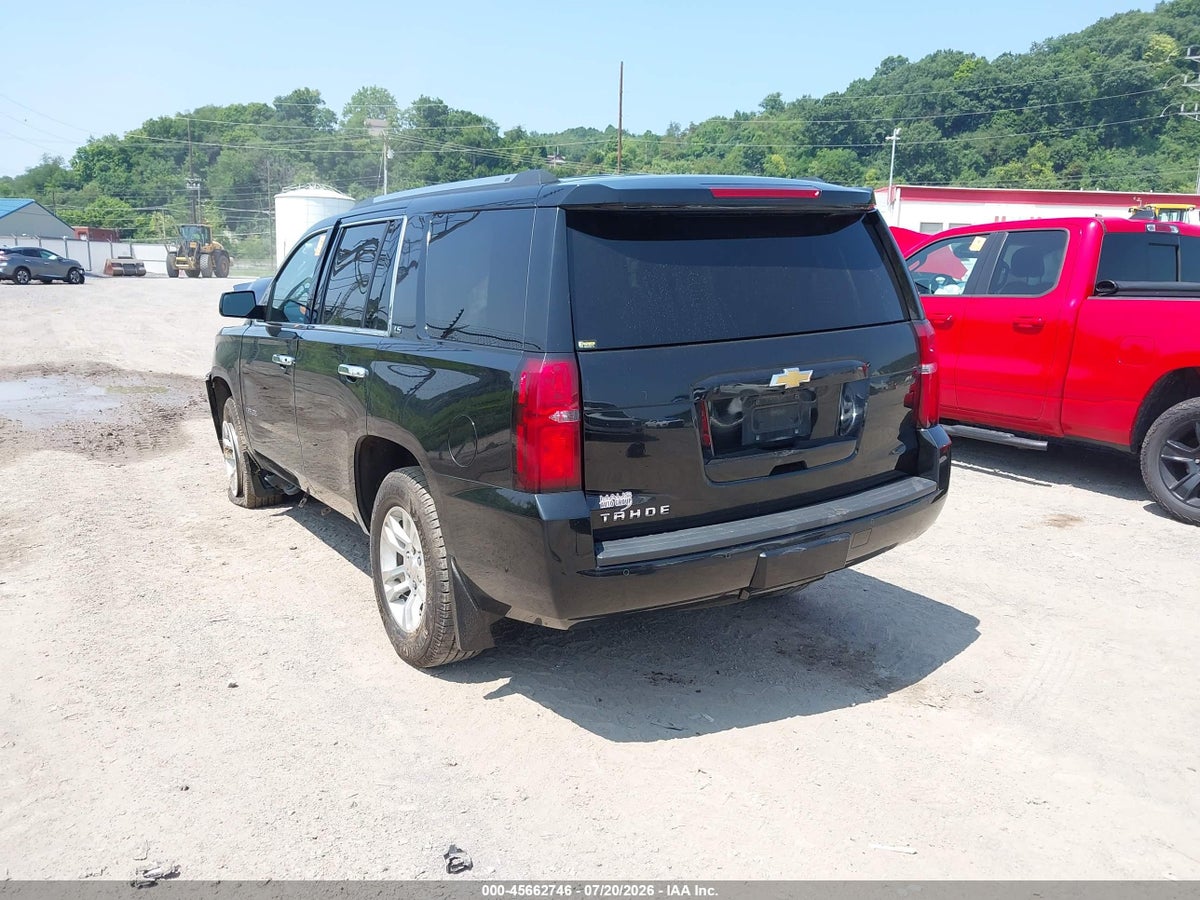 2016 CHEVROLET TAHOE LS — снимка 3
