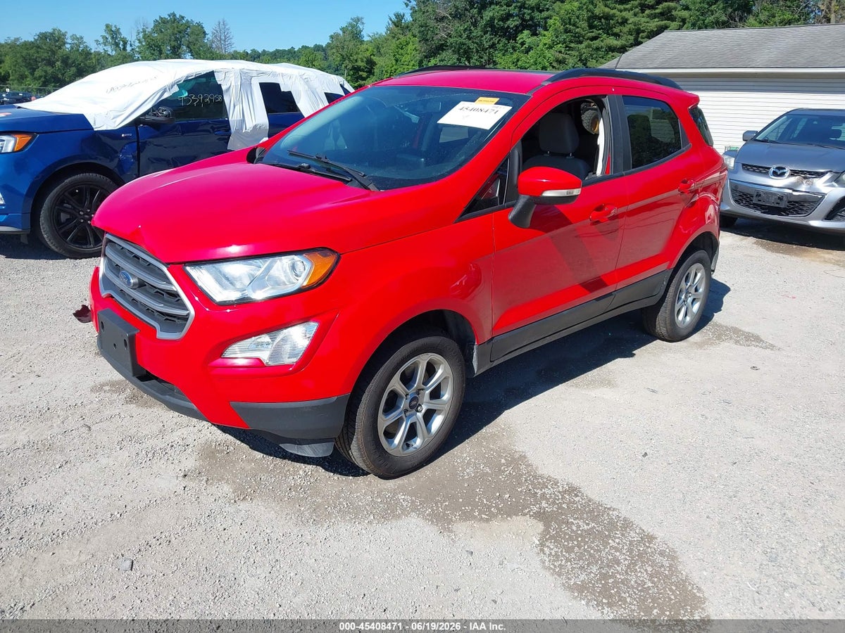 2020 FORD ECOSPORT SE — снимка 2