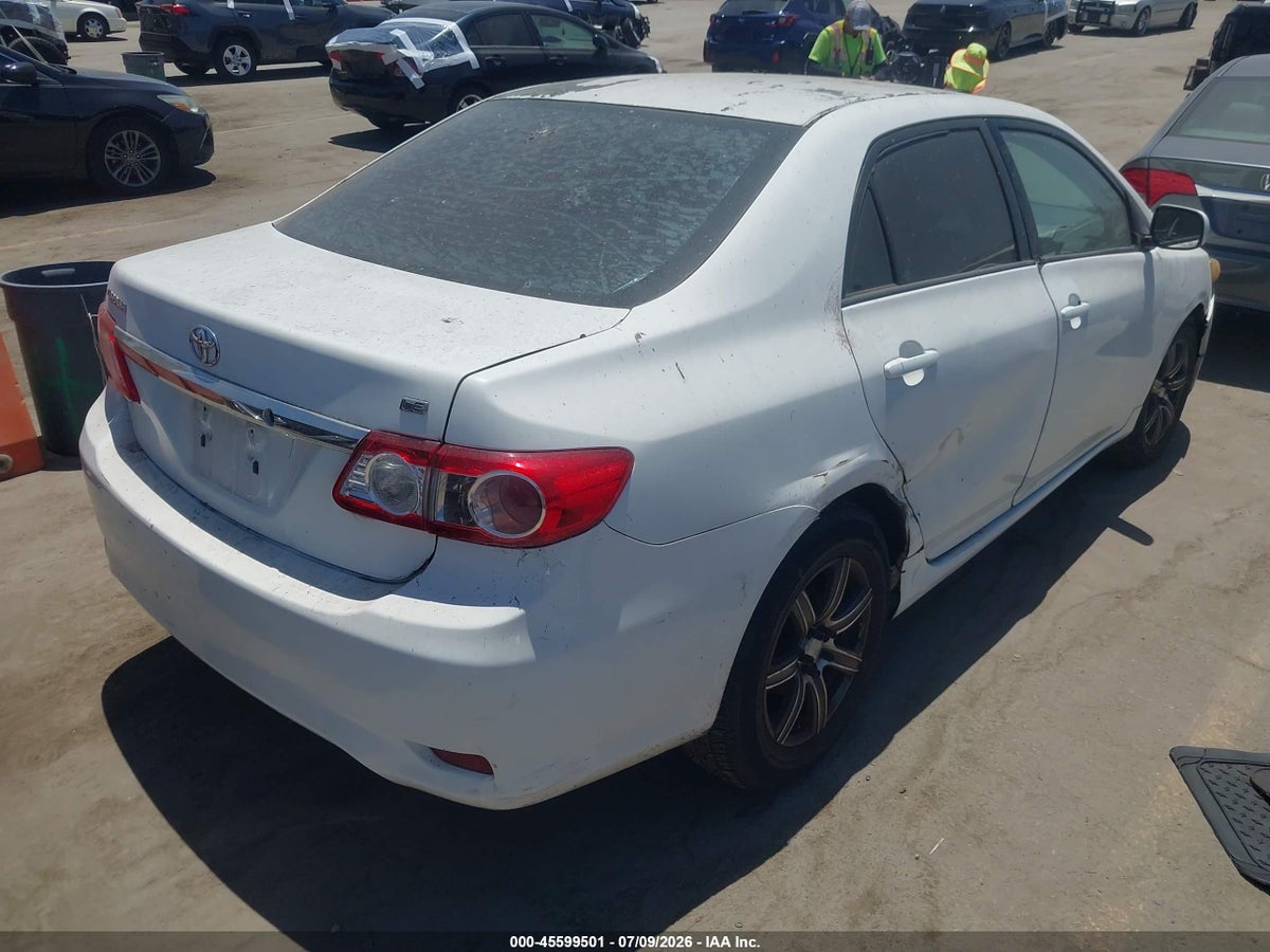 2011 TOYOTA COROLLA LE — снимка 4