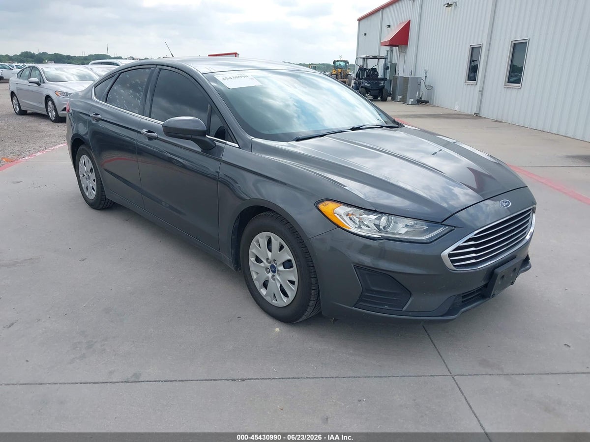 2019 FORD FUSION S