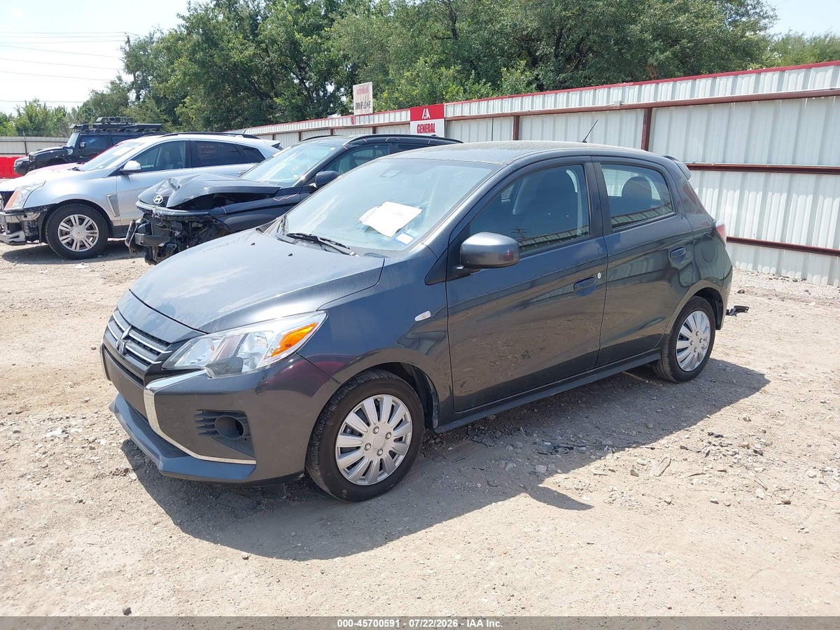 2024 MITSUBISHI MIRAGE ES/LE — снимка 2