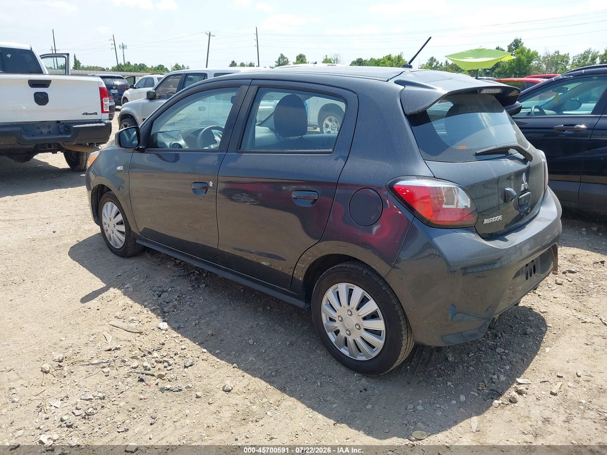 2024 MITSUBISHI MIRAGE ES/LE — снимка 3