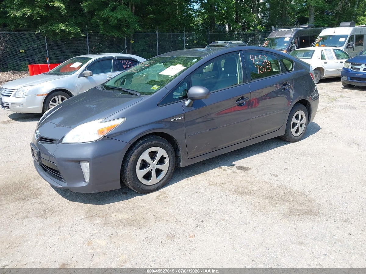2012 TOYOTA PRIUS TWO — снимка 2