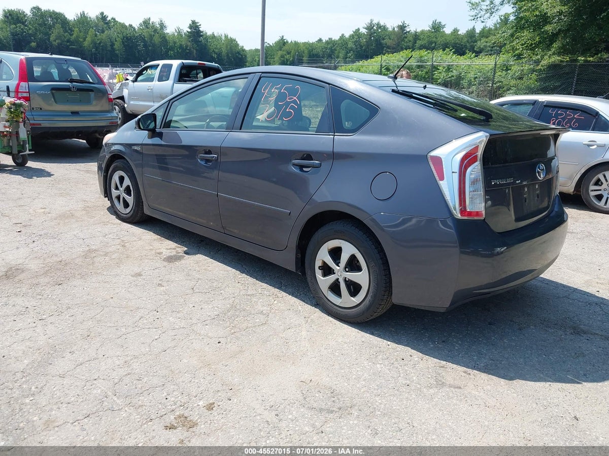 2012 TOYOTA PRIUS TWO — снимка 3
