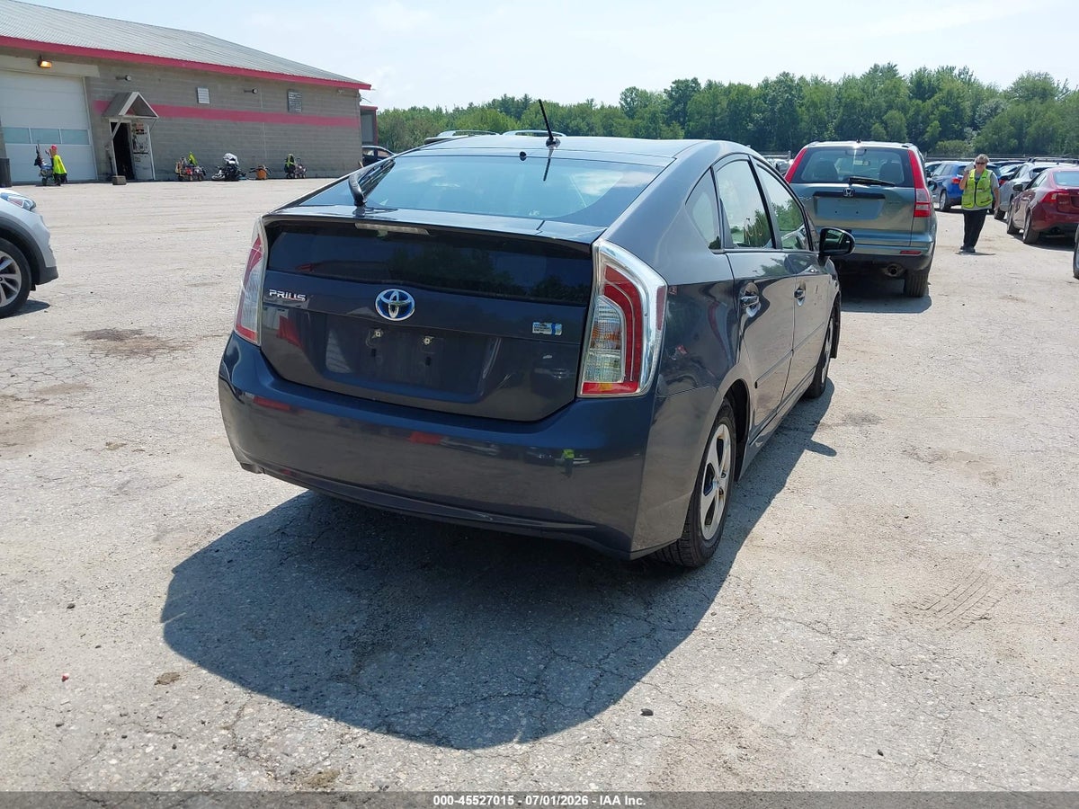 2012 TOYOTA PRIUS TWO — снимка 4
