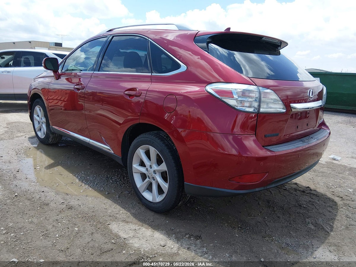 2012 LEXUS RX 350 — снимка 3