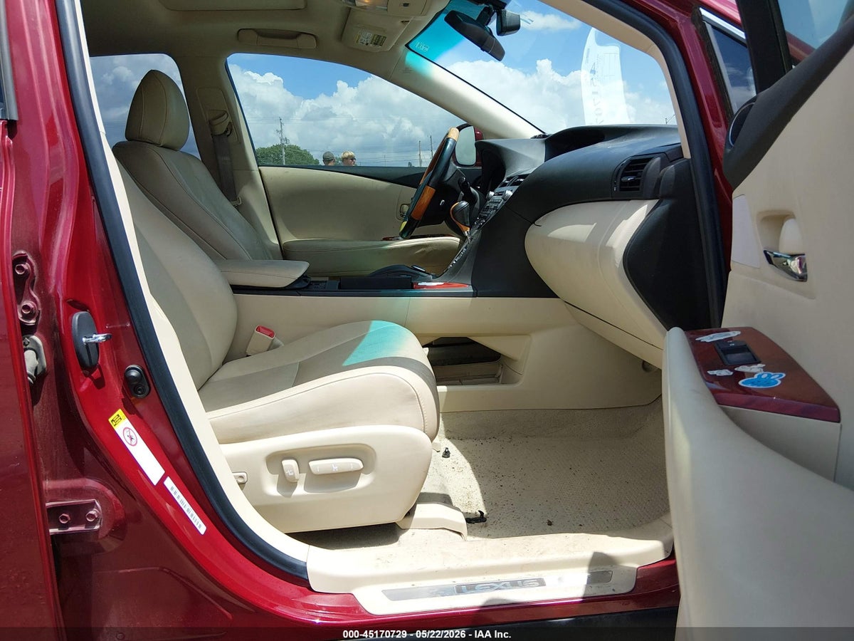 2012 LEXUS RX 350 — снимка 5
