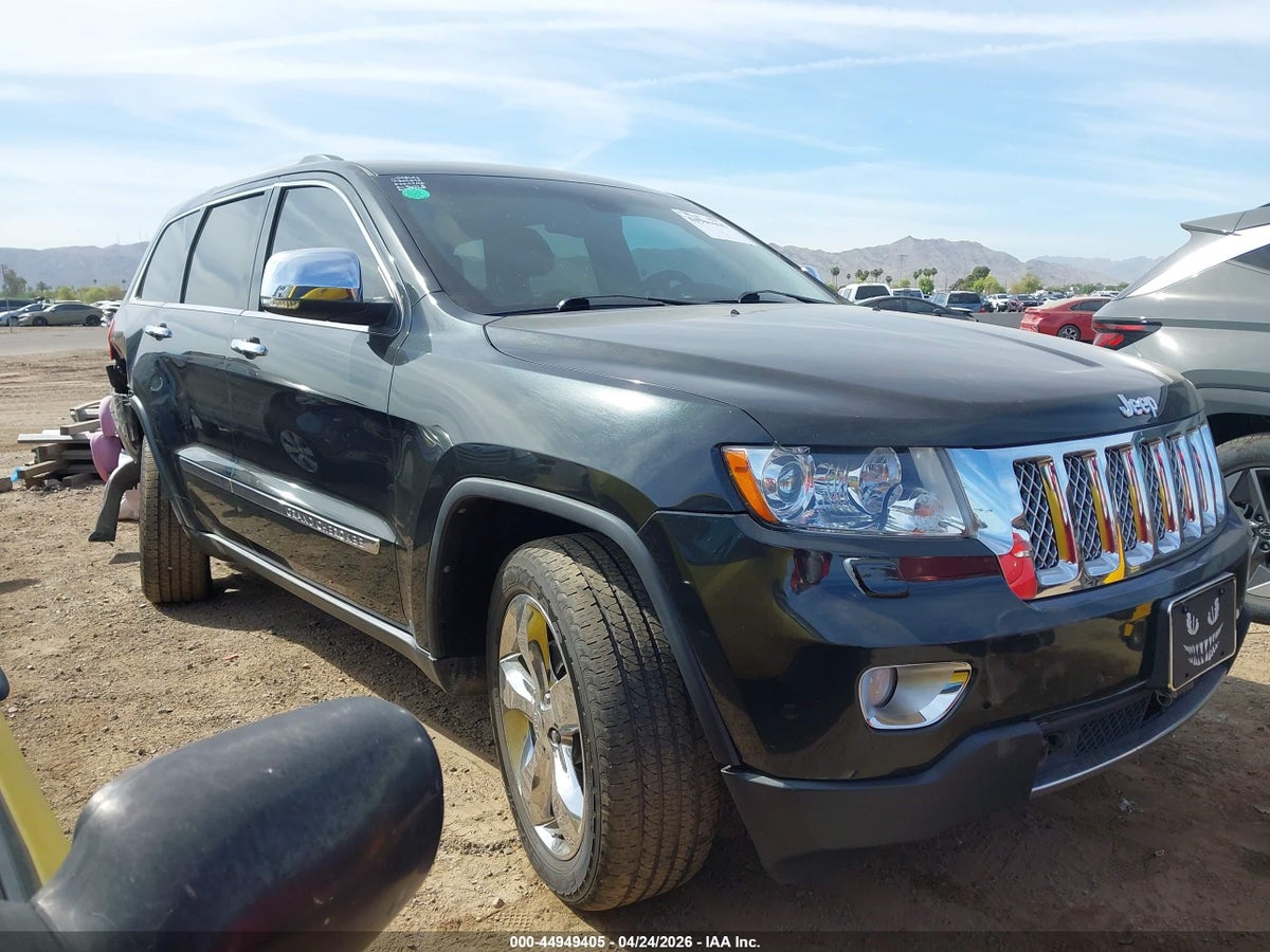 2013 JEEP GRAND CHEROKEE OVERLAND SUMMIT