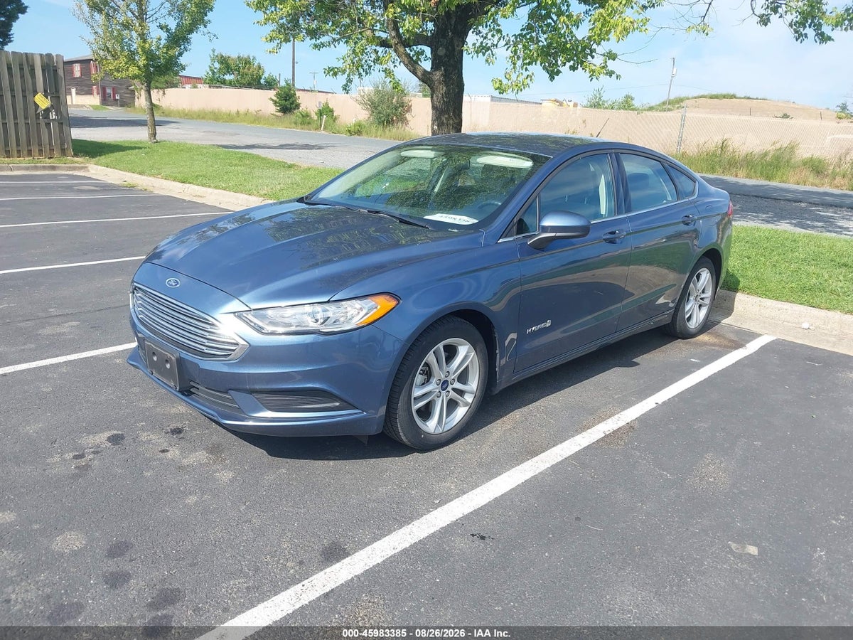 2018 FORD FUSION HYBRID S — снимка 2