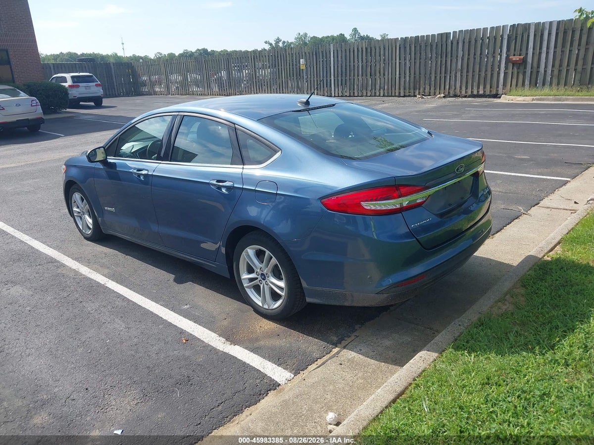 2018 FORD FUSION HYBRID S — снимка 3