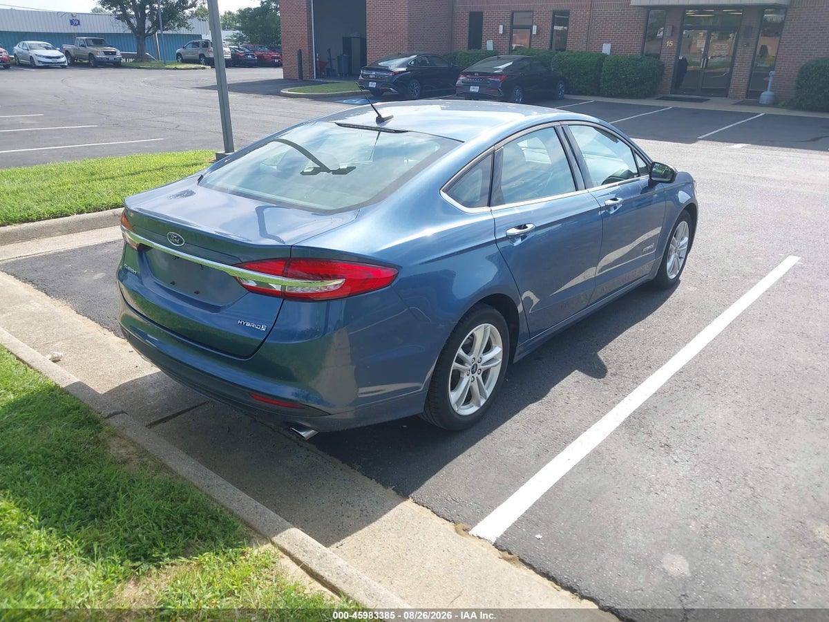 2018 FORD FUSION HYBRID S — снимка 4