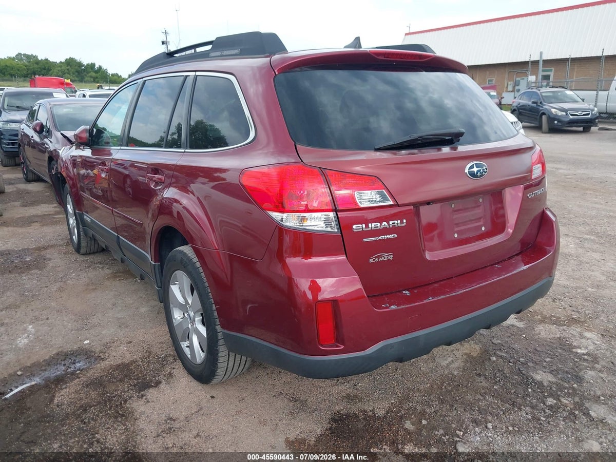 2012 SUBARU OUTBACK 2.5I LIMITED — снимка 3
