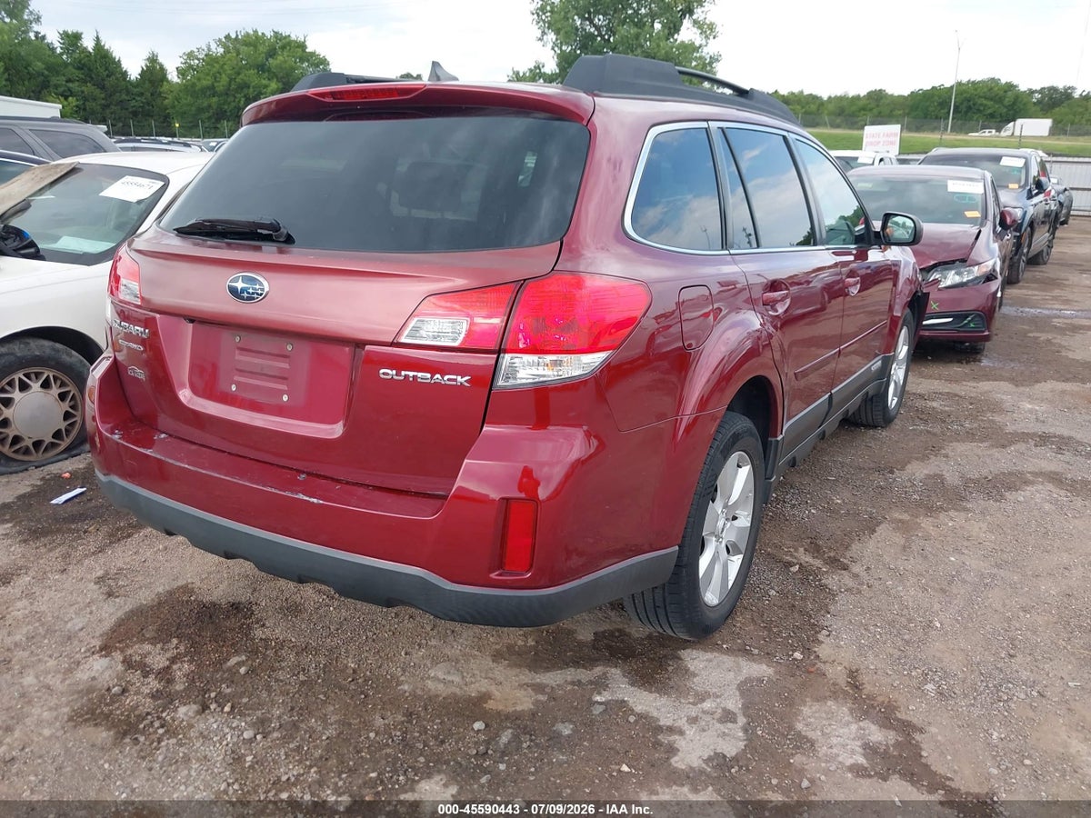 2012 SUBARU OUTBACK 2.5I LIMITED — снимка 4
