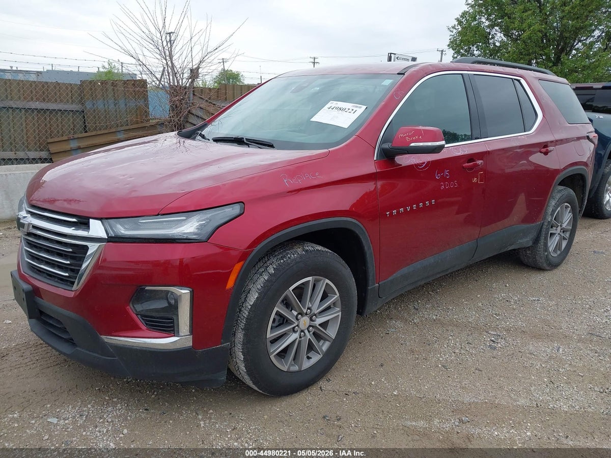 2023 CHEVROLET TRAVERSE FWD LT CLOTH — снимка 2