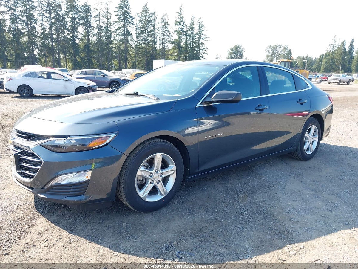 2020 CHEVROLET MALIBU FWD 1FL — снимка 2