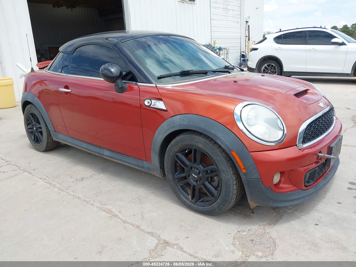 2014 MINI COUPE COOPER S