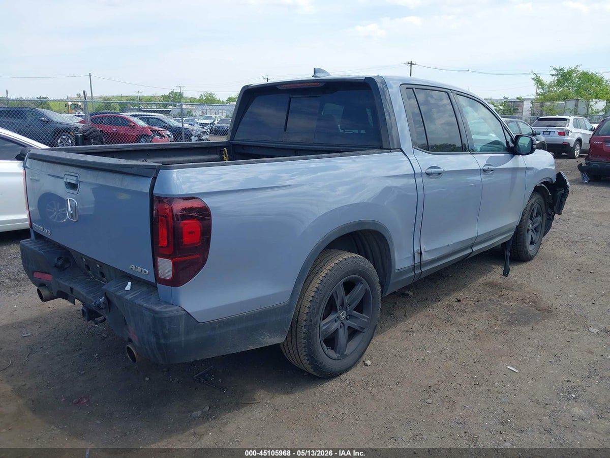 2023 HONDA RIDGELINE BLACK EDITION — снимка 4
