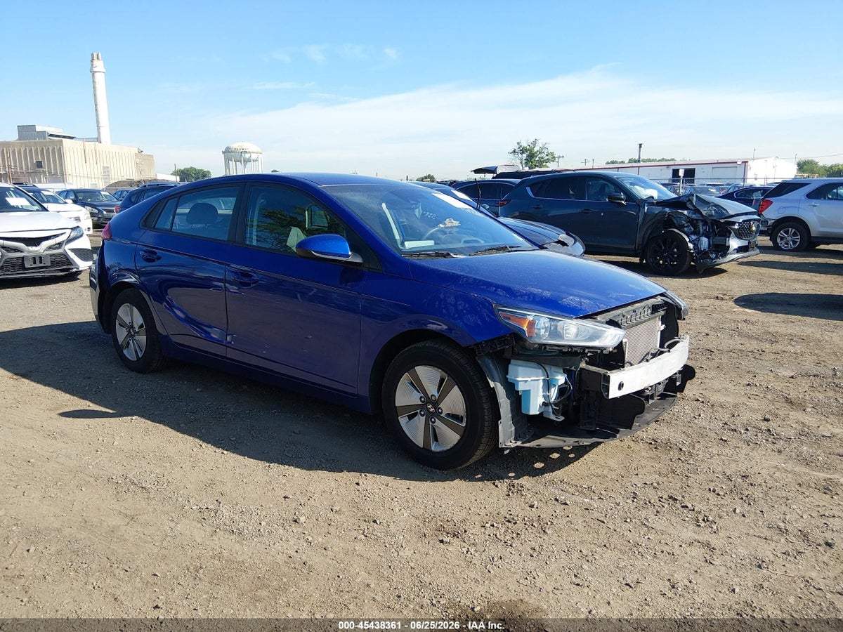 2022 HYUNDAI IONIQ HYBRID BLUE