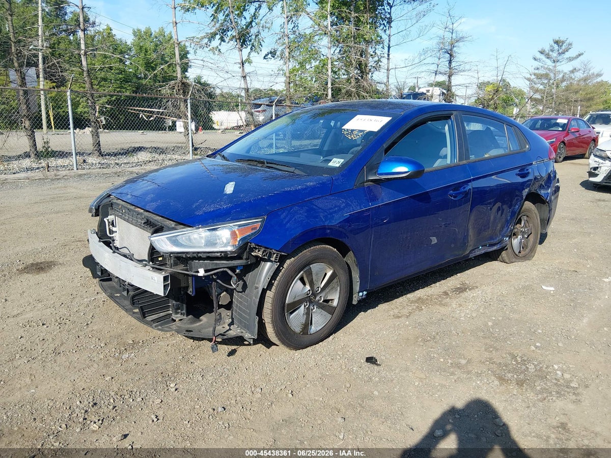 2022 HYUNDAI IONIQ HYBRID BLUE — снимка 2