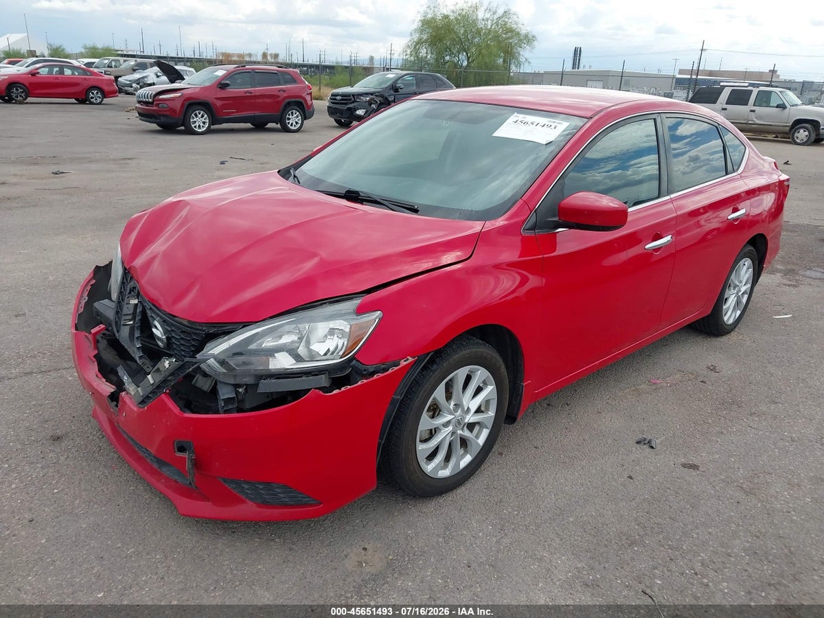 2018 NISSAN SENTRA SV — снимка 2