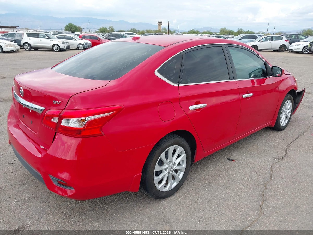 2018 NISSAN SENTRA SV — снимка 4