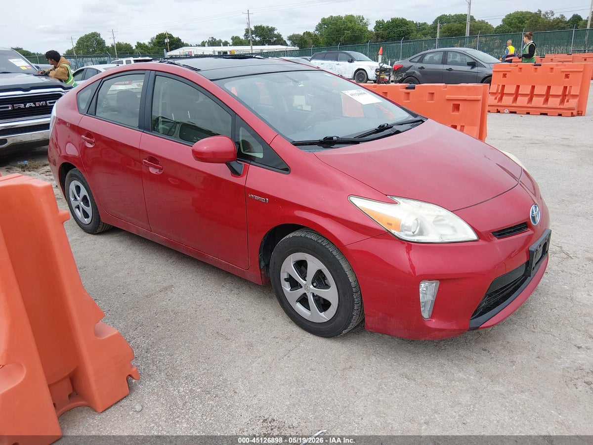 2012 TOYOTA PRIUS THREE