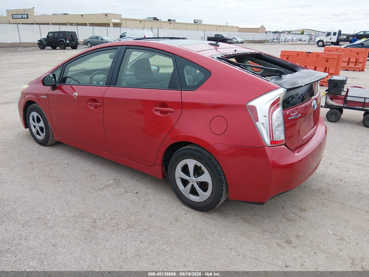 2012 TOYOTA PRIUS THREE — снимка 3