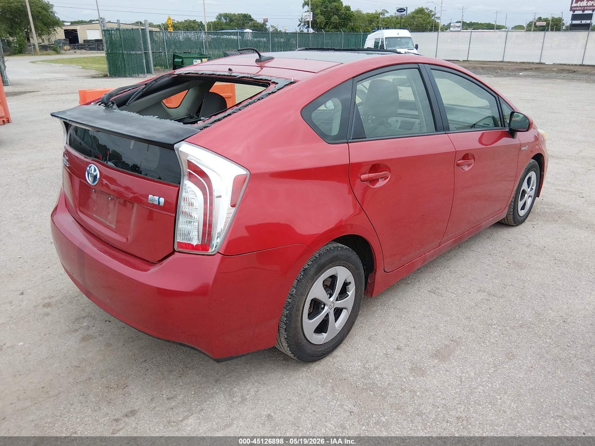 2012 TOYOTA PRIUS THREE — снимка 4