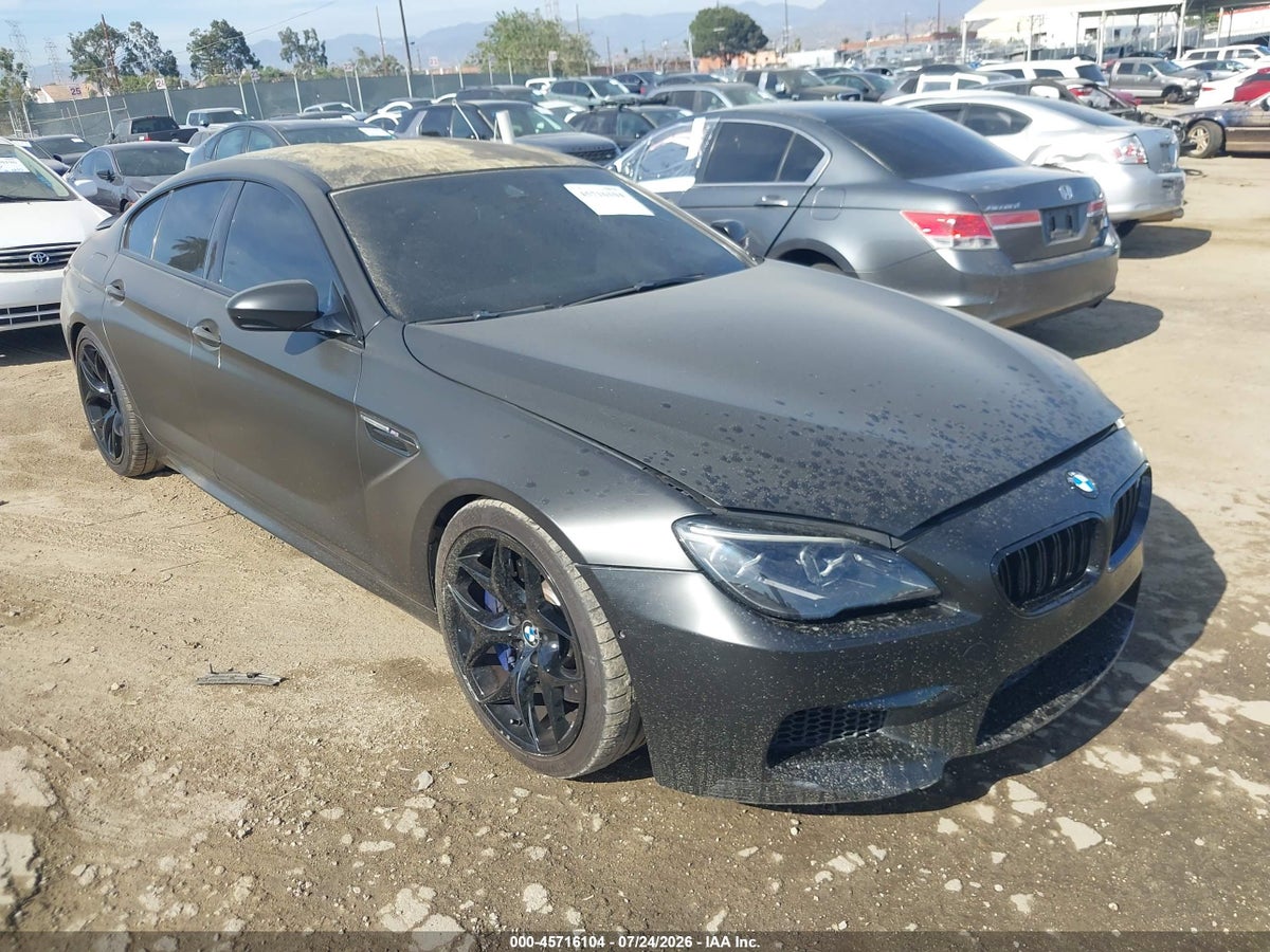 2017 BMW M6 GRAN COUPE