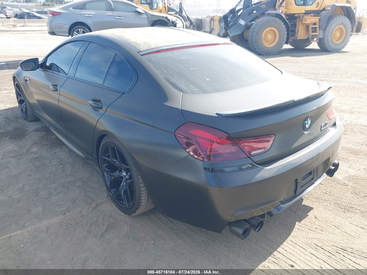 2017 BMW M6 GRAN COUPE — снимка 3