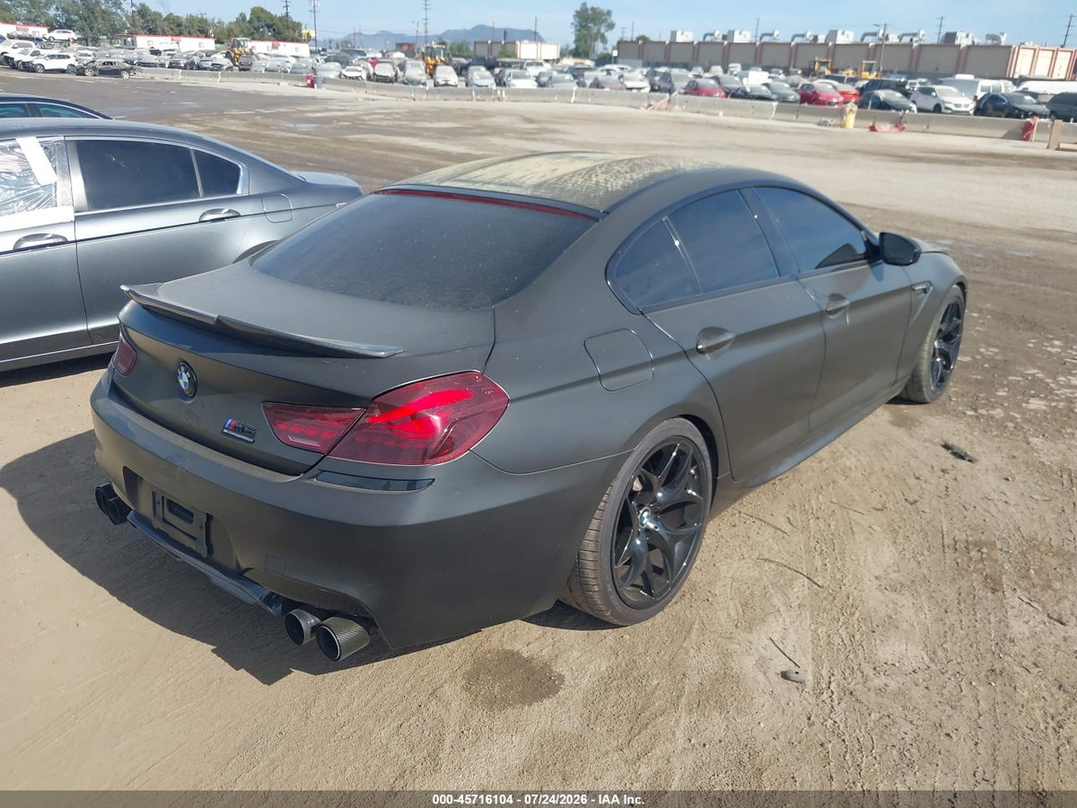 2017 BMW M6 GRAN COUPE — снимка 4