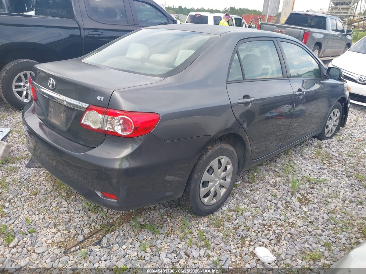 2011 TOYOTA COROLLA LE — снимка 4