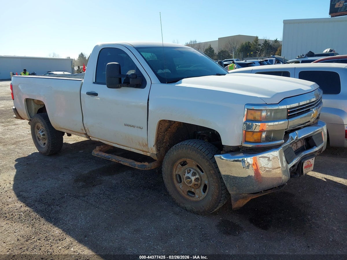 2016 CHEVROLET SILVERADO 2500HD WT