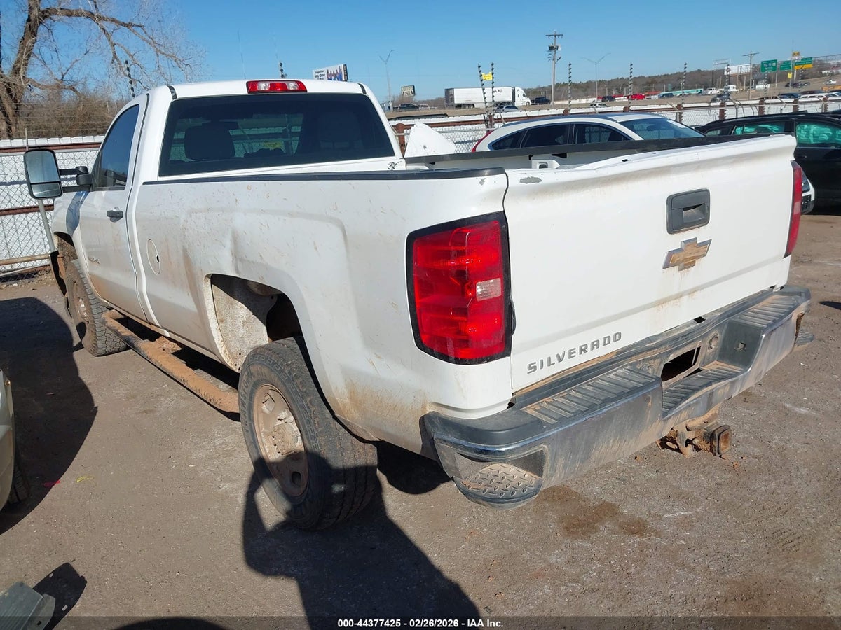 2016 CHEVROLET SILVERADO 2500HD WT — снимка 3